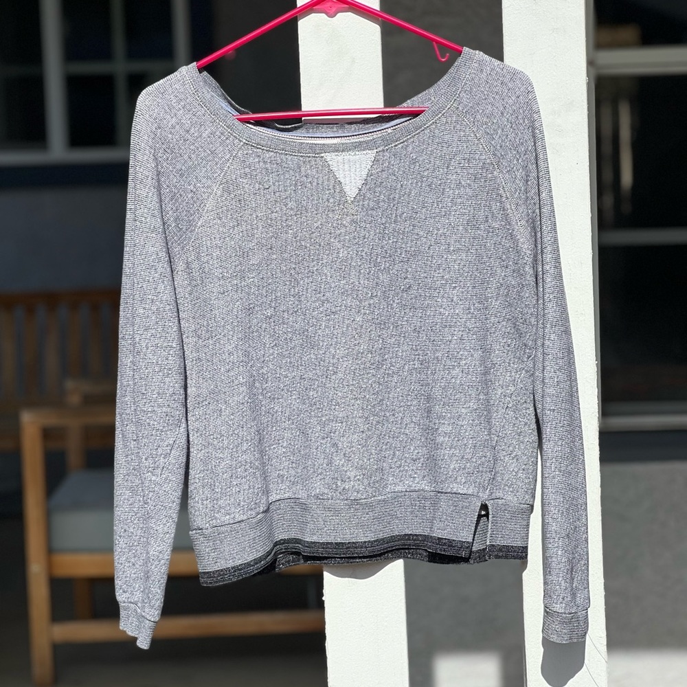 Marine Layer off the shoulder sweatshirt